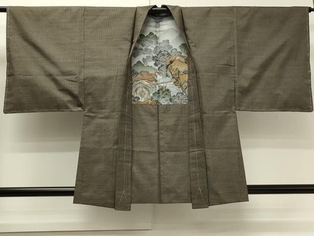 富山知靖作 正絹