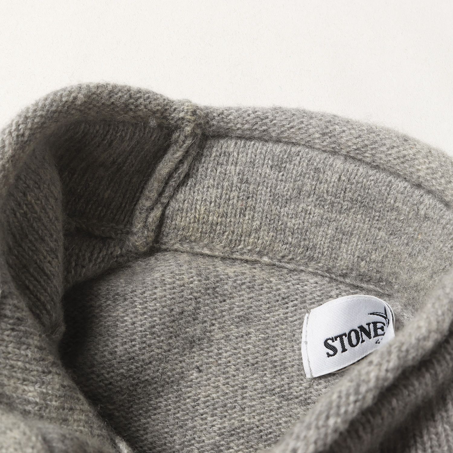 STONE ISLAND ストーンアイランド ニット グレー サイズ:L | モック 