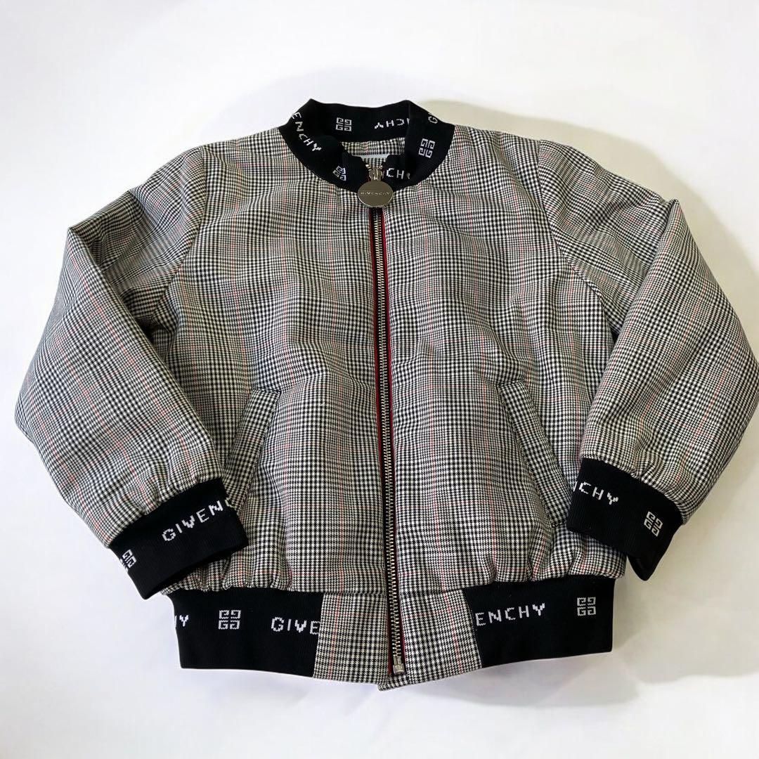 ジバンシー ブルゾン アウター ジャケット 千鳥格子 チェック柄