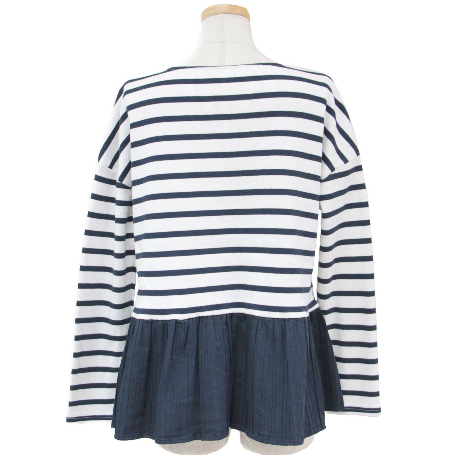 美品 STELLA CIFFON ステラシフォン コットン 綿 カットソー プル 