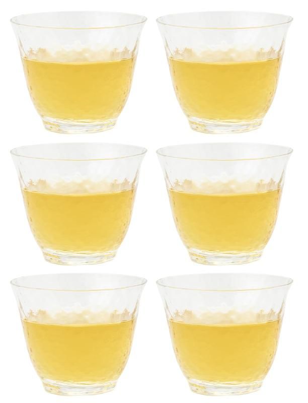東洋佐々木ガラス 冷茶グラス 高瀬川 冷茶 165ml 6個セット グッドデザイン賞 ガラスコップ グラス コップ お茶 薄い 業務用グラス 18719