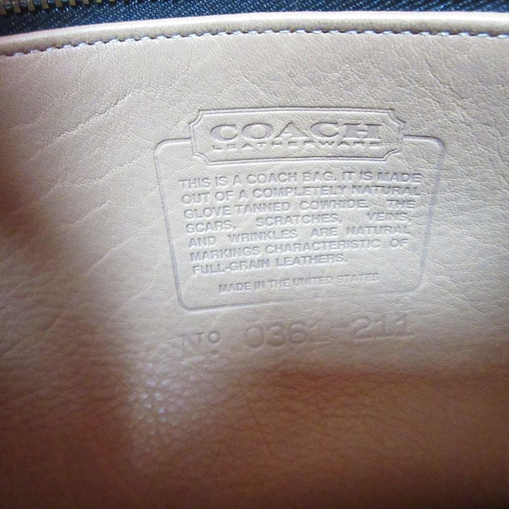 COACH コーチ ヴィンテージ グローブレザー ターンロック ショルダー  
