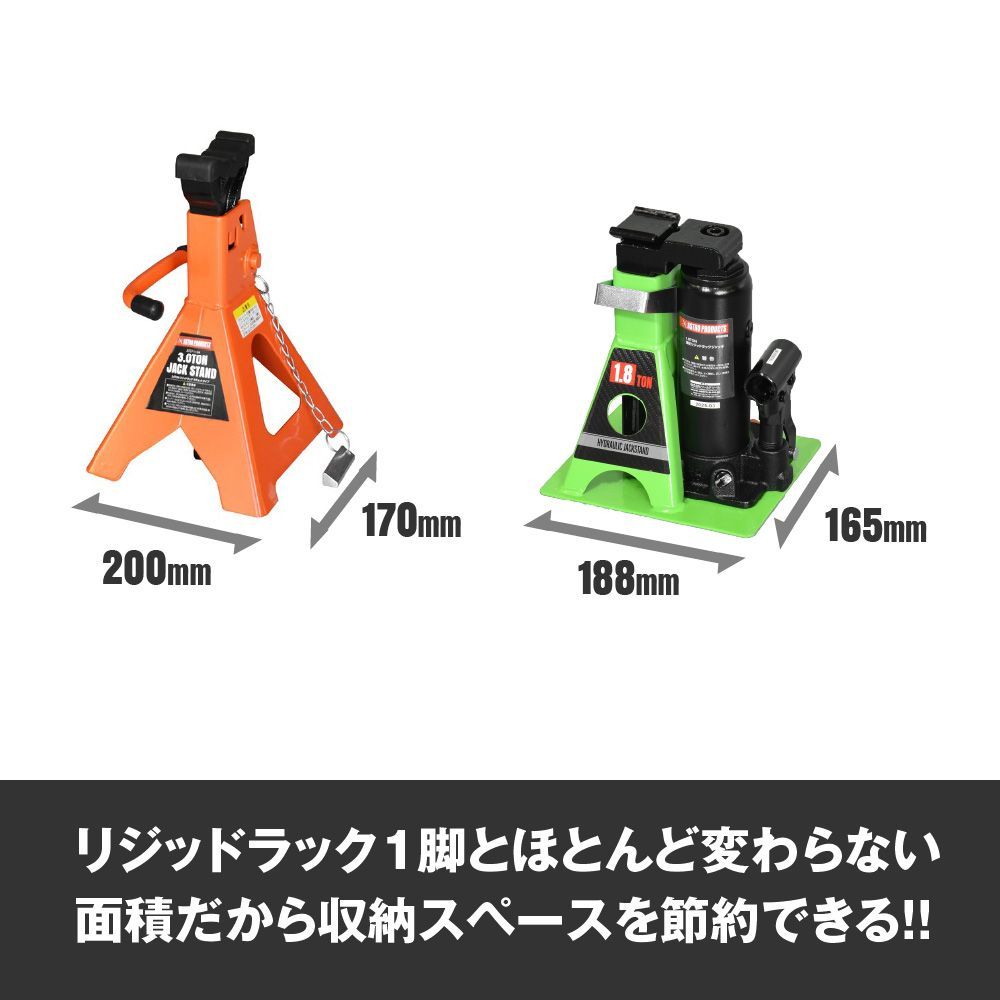 タイヤ交換 ガレージジャッキ