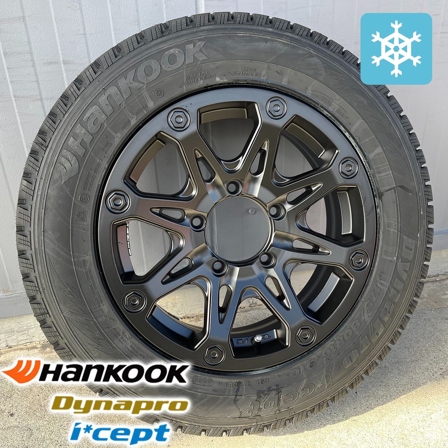 ザックホイール　ハンコック 175/80R154本タイヤホイールセット 楽天市場】2024年製 ハイエース用 15インチ 選べるホイール