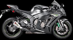 Akrapovic /アクラポビッチ スリップオン Line (チタン) Kawasaki Ninja ZX-10R (2004-2018) | S-K10SO17-ASZ