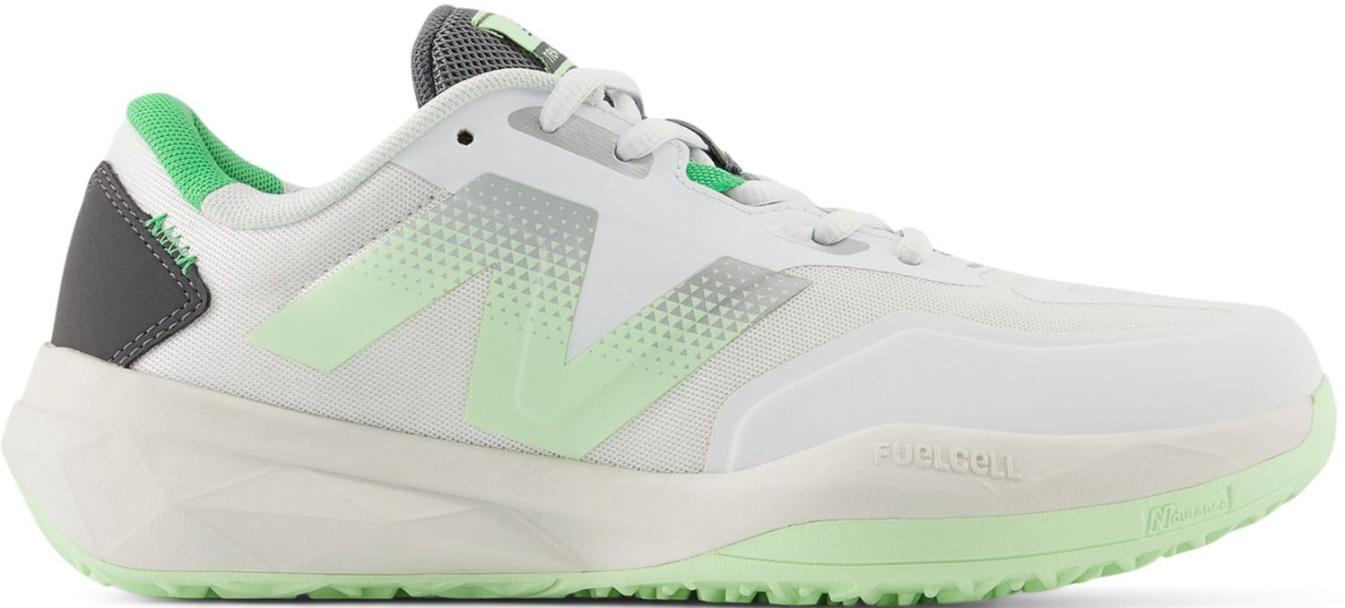 ニューバランス New Balance テニス FUELCELL 796 V4 O フューエルセル WHITE テニスシューズ メンズ 部活 クラブ活動 クレーコート オムニコート 軽量 通気性  WCO796T4D WHITE