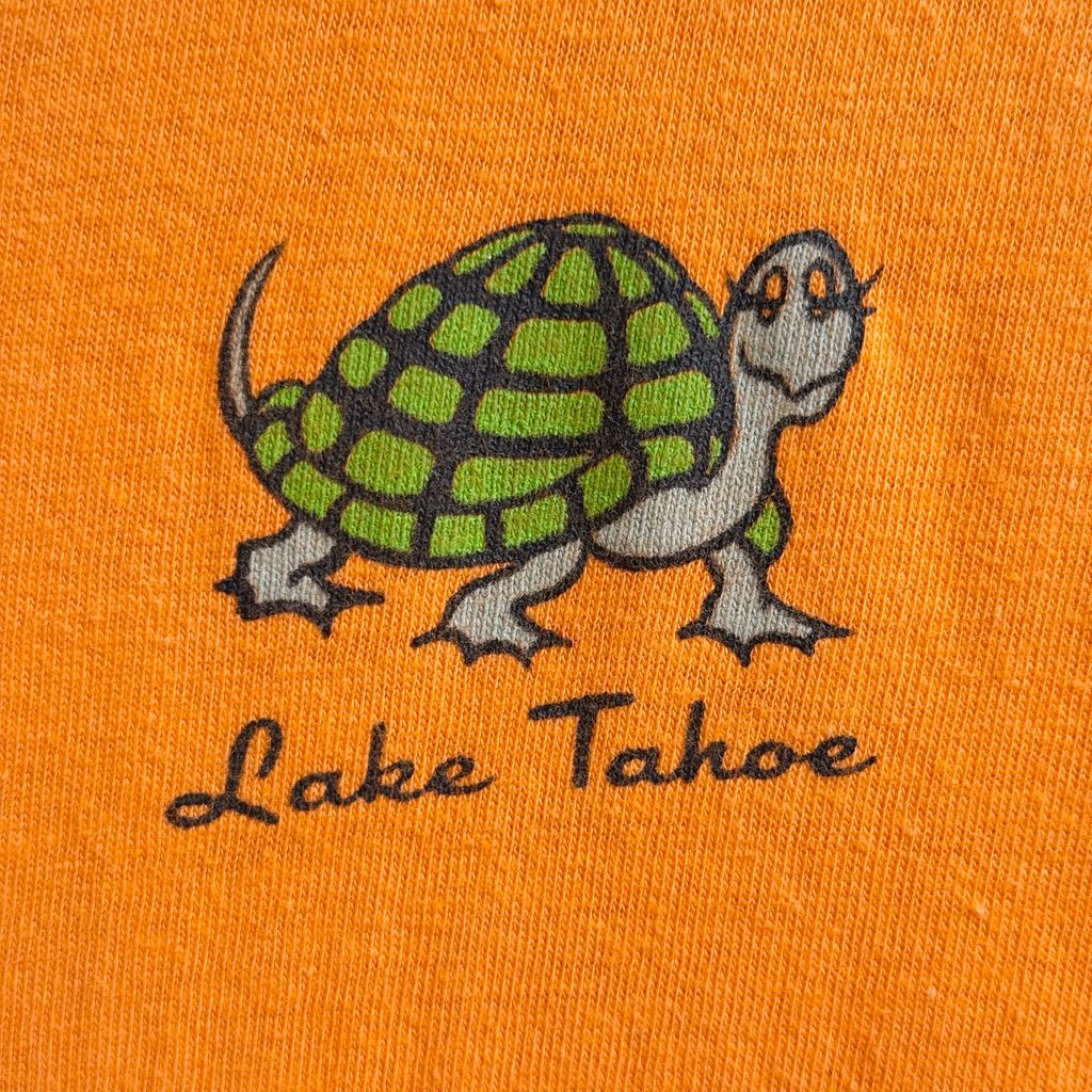 カメ イラスト Lake Tahoe レイクタホ アニマルプリント
