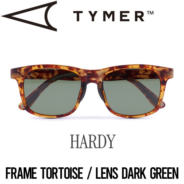 サングラス TYMER タイマー HARDY ハーディ Tortoise/Dark Green TY102-MTT-DGR 日本代理店正規品