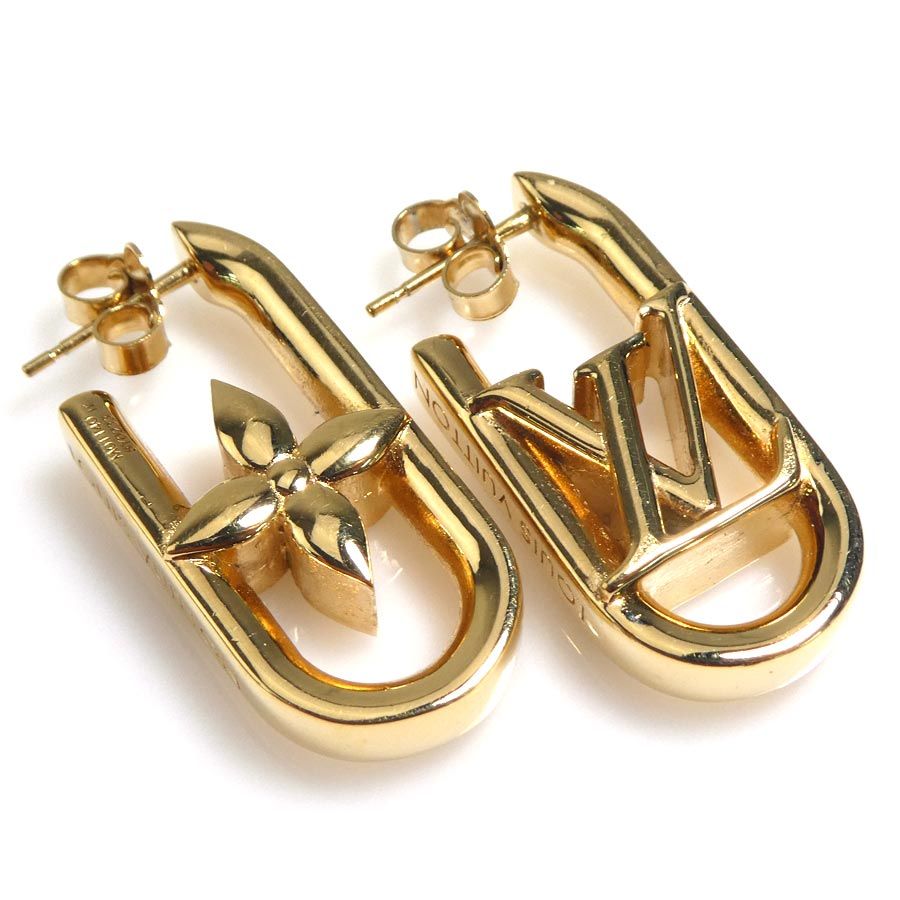 ルイ ヴィトン LOUIS VUITTON ピアス ピアス・フープ マイ LV