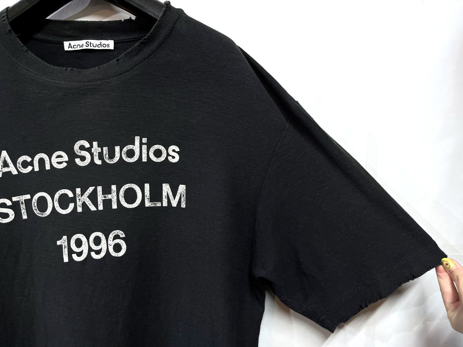 Acne Studios｜アクネストゥディオズ Stockholm 1996 ダメージ加工 T 