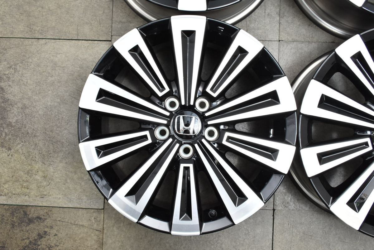 ホンダ RP8 ステップワゴン スパーダ プレミアムライン 純正 17in 6.5J 45 PCD114.3 4本セット オデッセイ ヴェゼル 送料無料 TRITUETUBI_COM