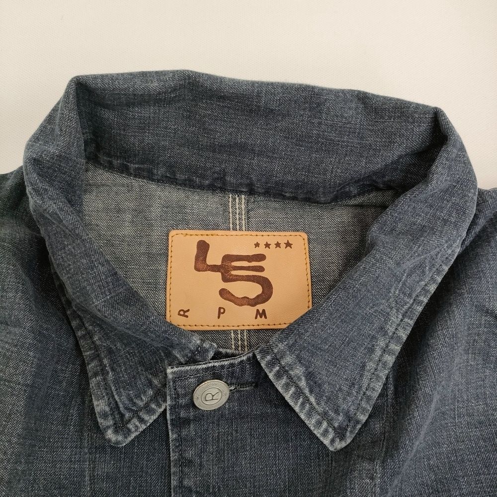 45R/45rpm 麦デニムの908カバーオール （影色納戸 重） 定価58300円