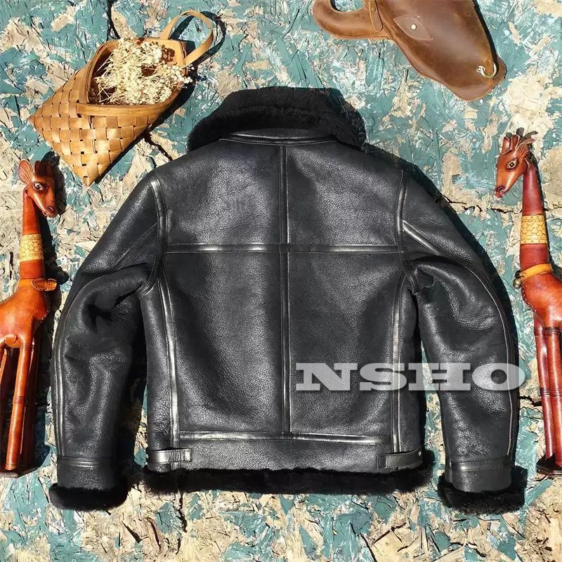 US ARMY TYPE B-3 シープ　ムートンフライトジャケットメンズM古着 U.S. ARMY AIR FORCE JKT B-3 ムートン フライトJKT - メルカリ