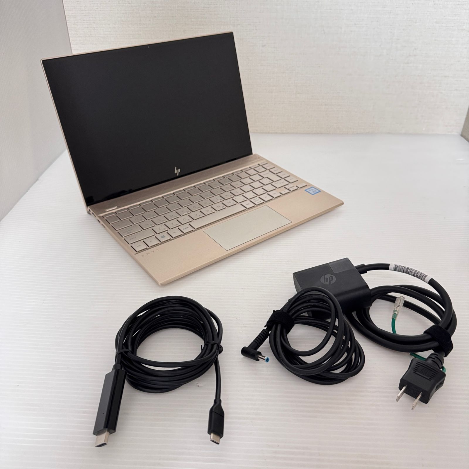 動作 済み HP タッチパネル対応ノートPC ENVY Laptop 13-ah0010TU 第8世代Core i3 RAM 4GB ストレージ256GB Win11 Pro