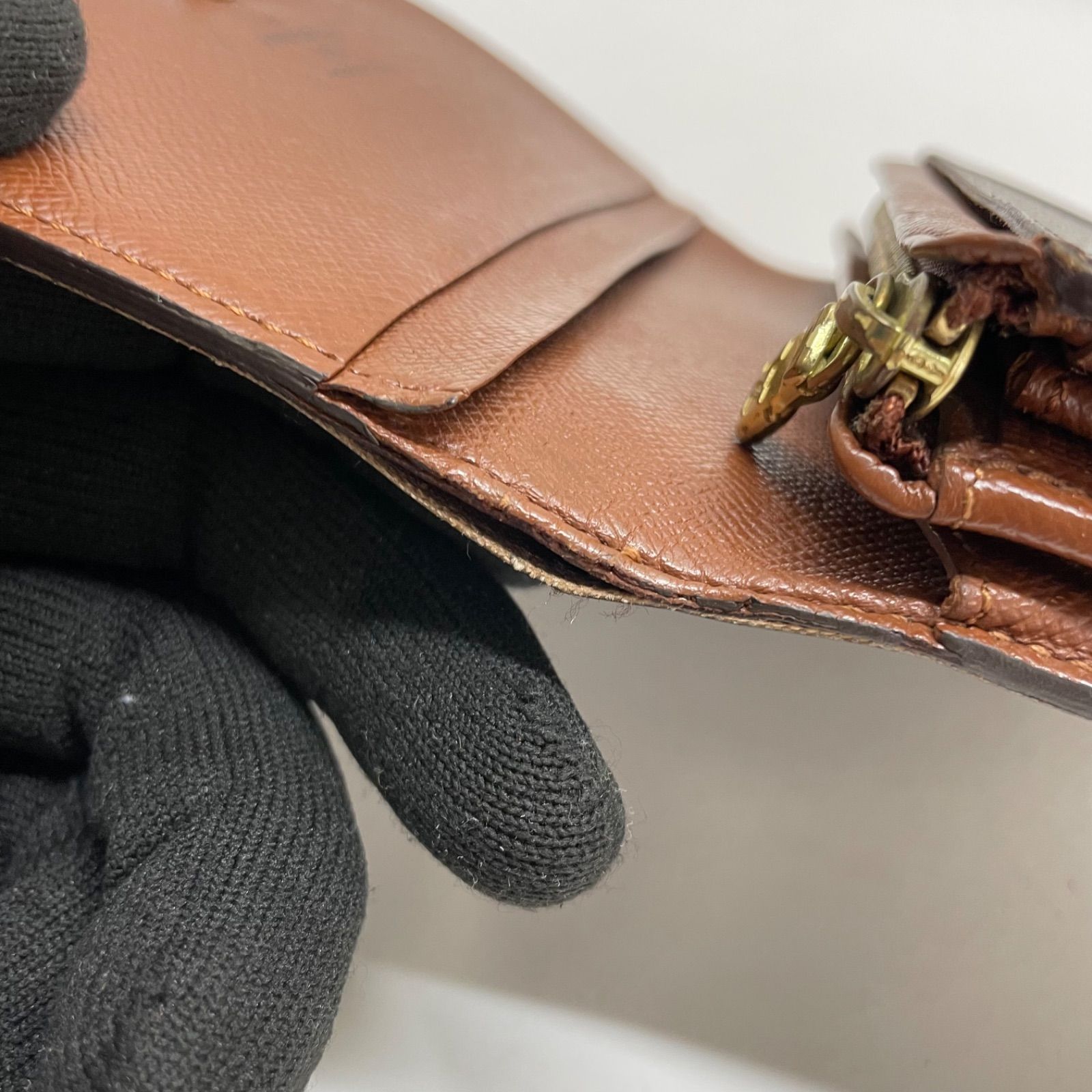 1671 LOUIS VUITTON ルイヴィトン モノグラム 折り財布 L字