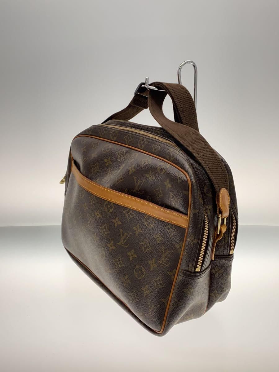 LOUIS VUITTON リポーターPM_モノグラム・キャンバス_BRW PVC ブラウン - メルカリ