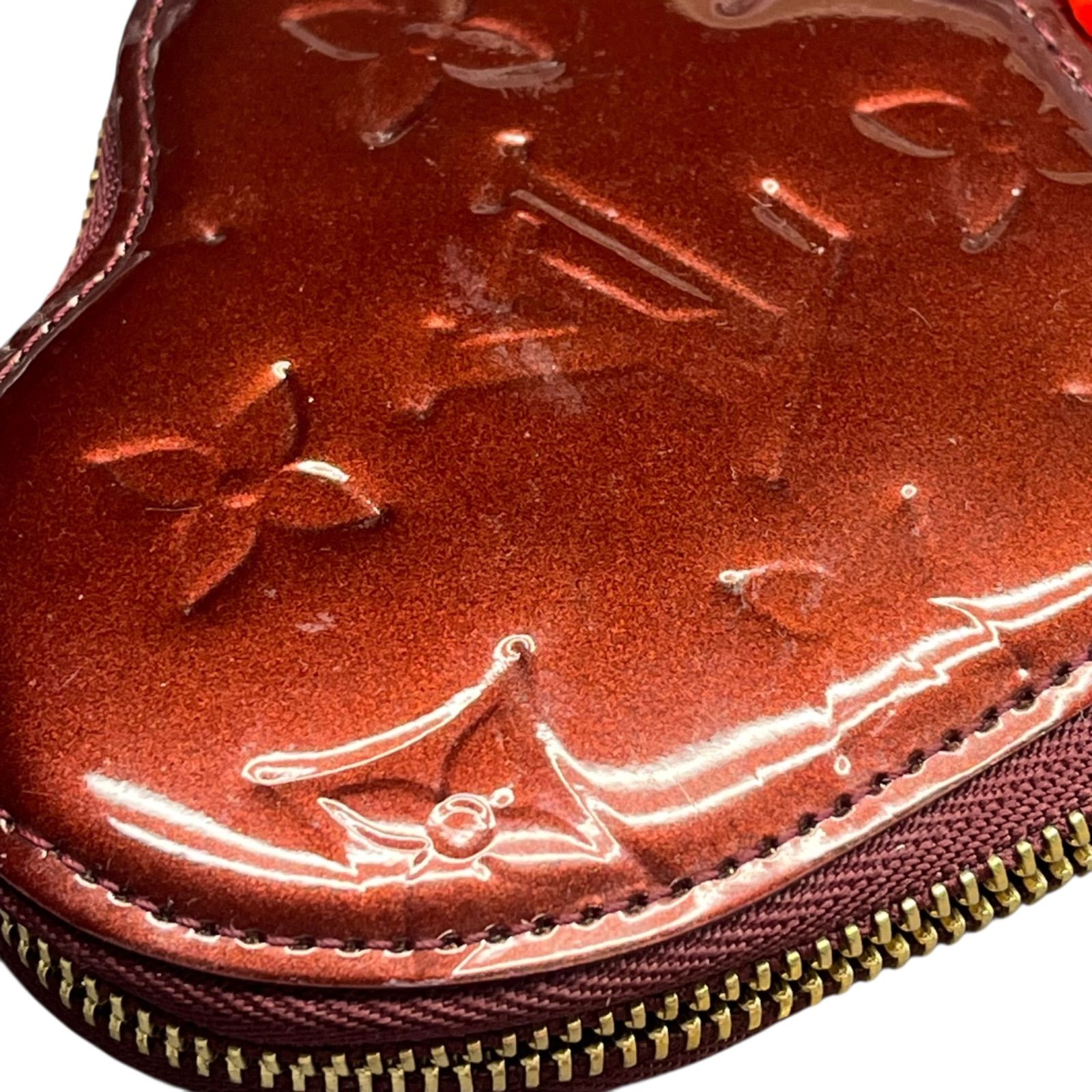 ルイヴィトン LOUIS VUITTON モノグラム ヴェルニ ポルトモネ