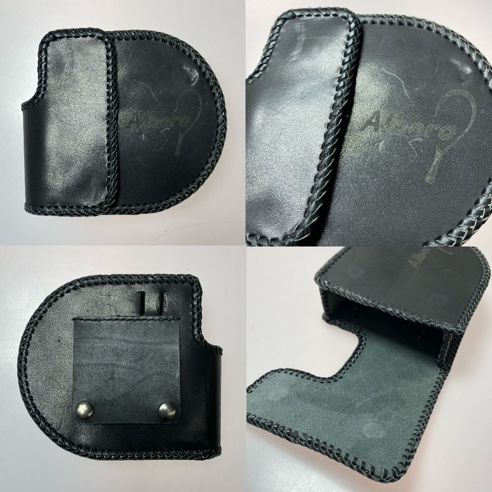 §§Albero スプリングネット/黒柿 ランディングネット 程度B ケース付き Albero スプリングネット/黒柿 ランディングネット 程度B ケース