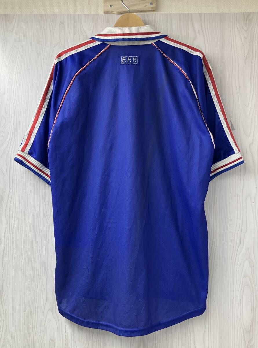 adidas フランス代表 1998年ワールドカップ シャツ ジダン サッカー
