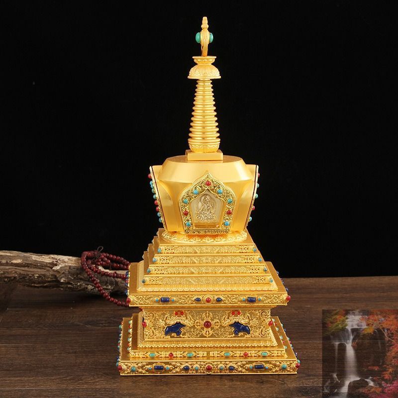 超透明 天然水晶 布袋尊彫り 置物 (専用木製台付き) 石幅約66.5mm 重さ