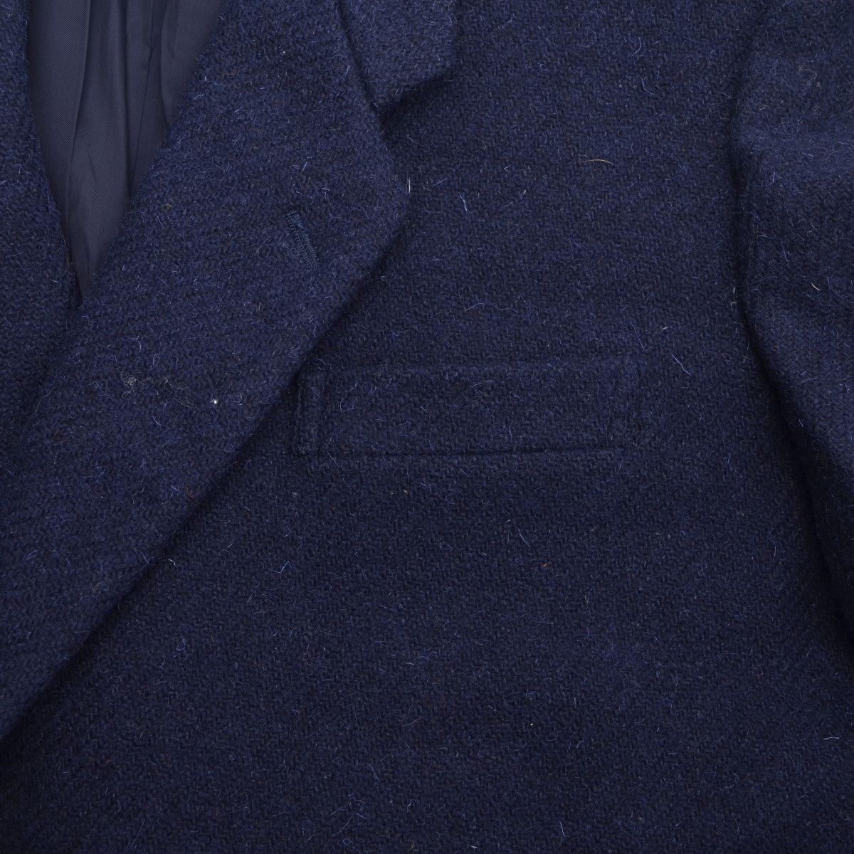 COMMEdesGARCONSHOMME×HarrisTweed】80s archive ツイード ダブル