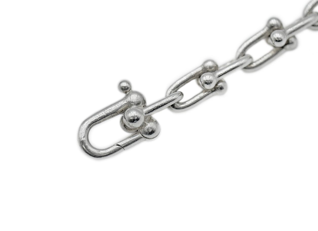 ハードウェア　ブレスレット 美品 TIFFANY&Co ティファニー ハードウェア スモールリンク