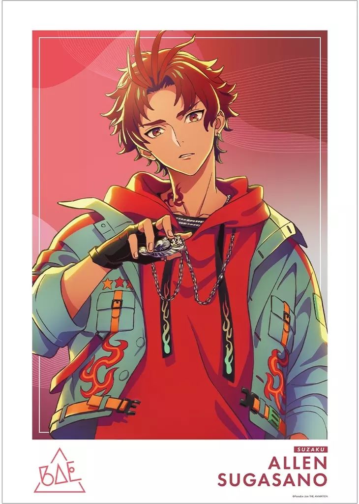 中古】ポスター A3マット加工ポスター 朱雀野アレン 「Paradox Live