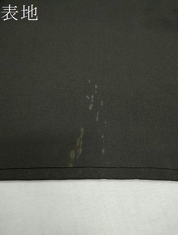 平和屋着物○アンティーク 大正ロマン 豪華黒留袖 散歩着 手描き 飛鶴