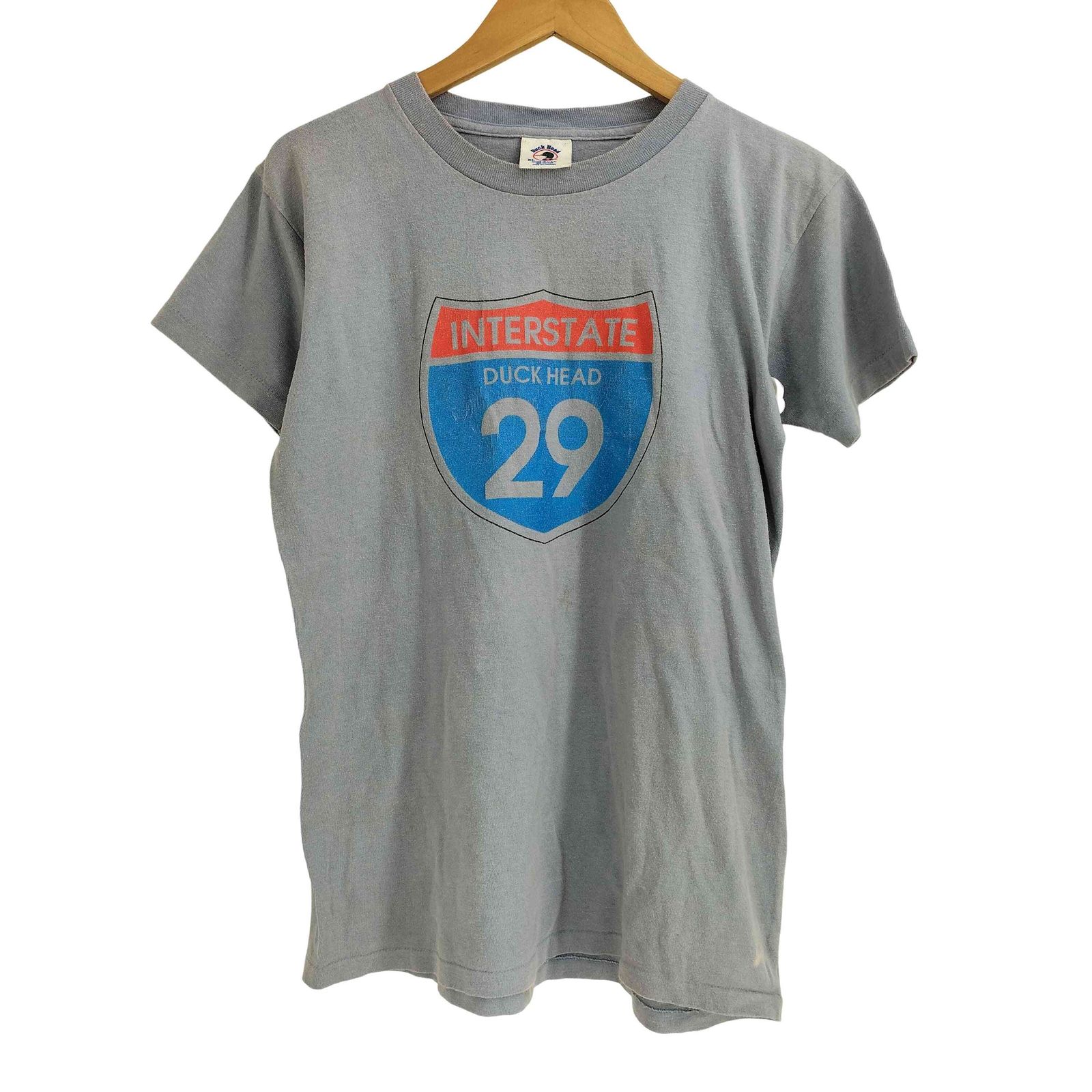 ダックヘッド Duck Head 80-90s USA製 シングルステッチ INTERSTATE 
