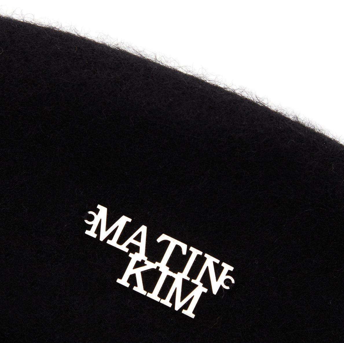 【即完売・入手困難/早い者勝ち】新作 Matin Kim ベレー帽 グレー タグ付き 帽子 メンズ レディース マーティンキム