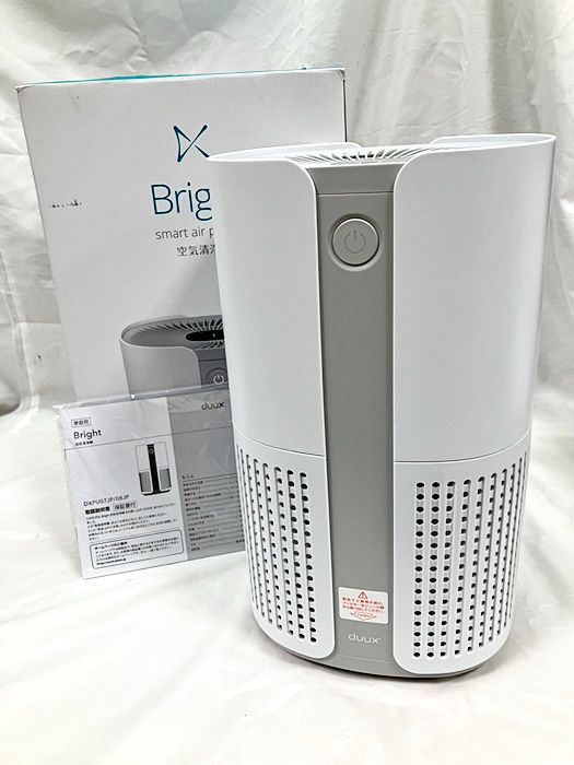 美品】DUUX 18畳用 空気清浄機 BRIGHT ホワイト PM2.5/ウイルス