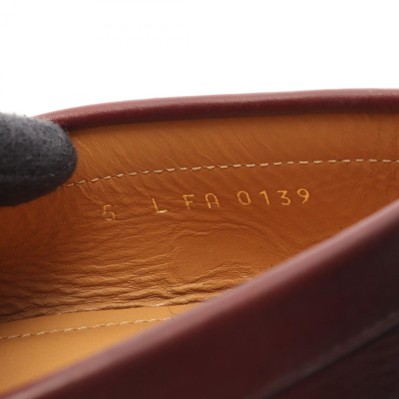 ルイヴィトン タイガ レザーサンダル 美品 ルイヴィトン ドライビングシューズ ローファー レザー 26.5 ✨極