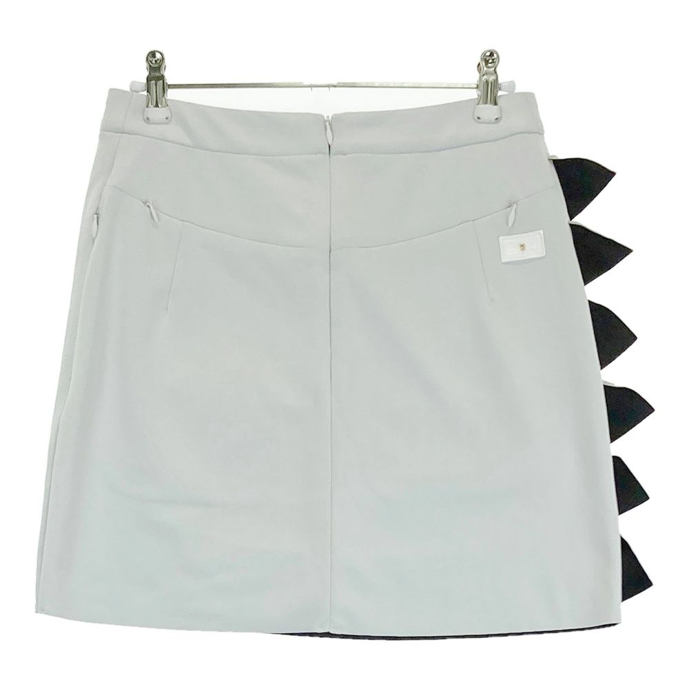 サイズ M MARK-LONA マークアンドロナ BLACK BOX フリルスカート グレー系 240001332069 ゴルフウェア レディース ストスト