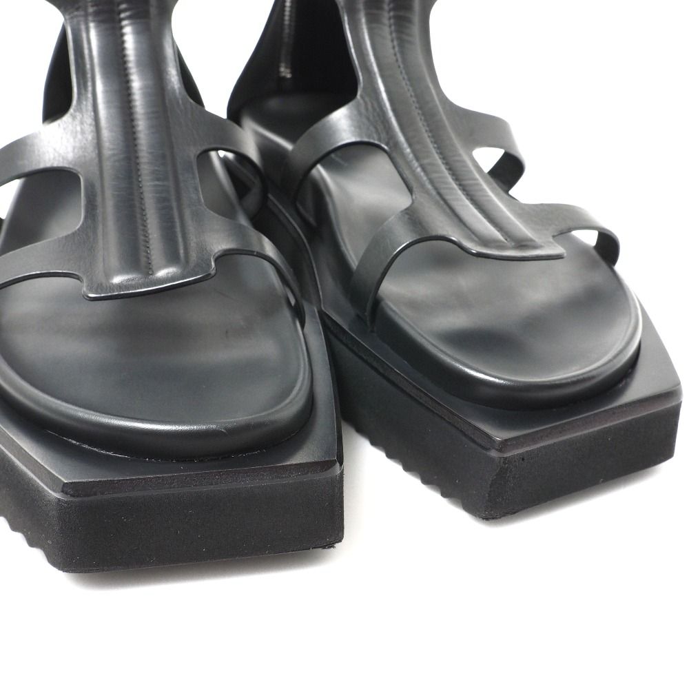 【関税&送料込】Rick Owens Sandal Turbo Cyclops Spartan Rick Owens Turbo Cyclops Spartan Sandals | Black | FARFETCH