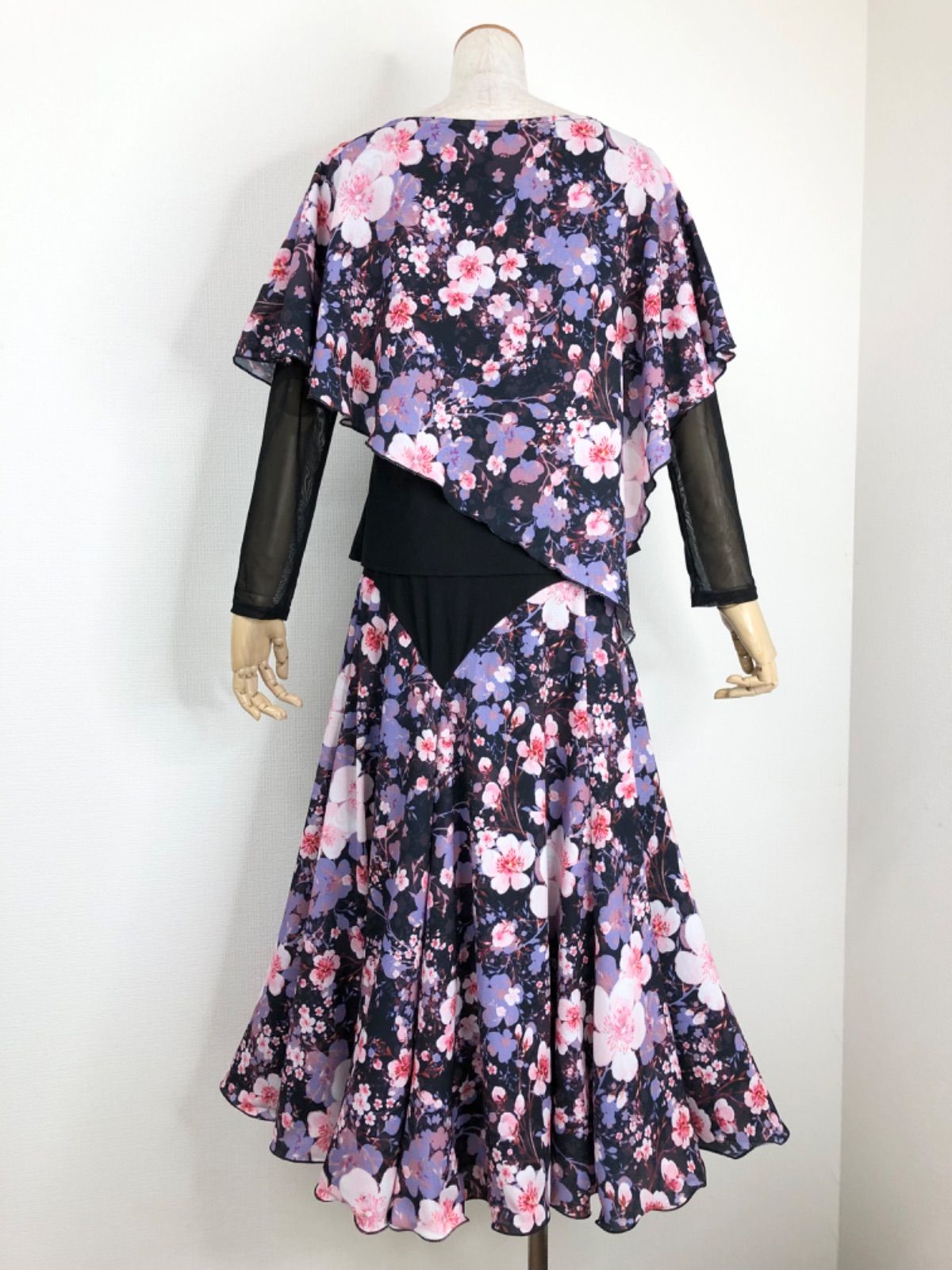 新品 社交ダンス衣装 パーティードレス レッスン着 高級仕様