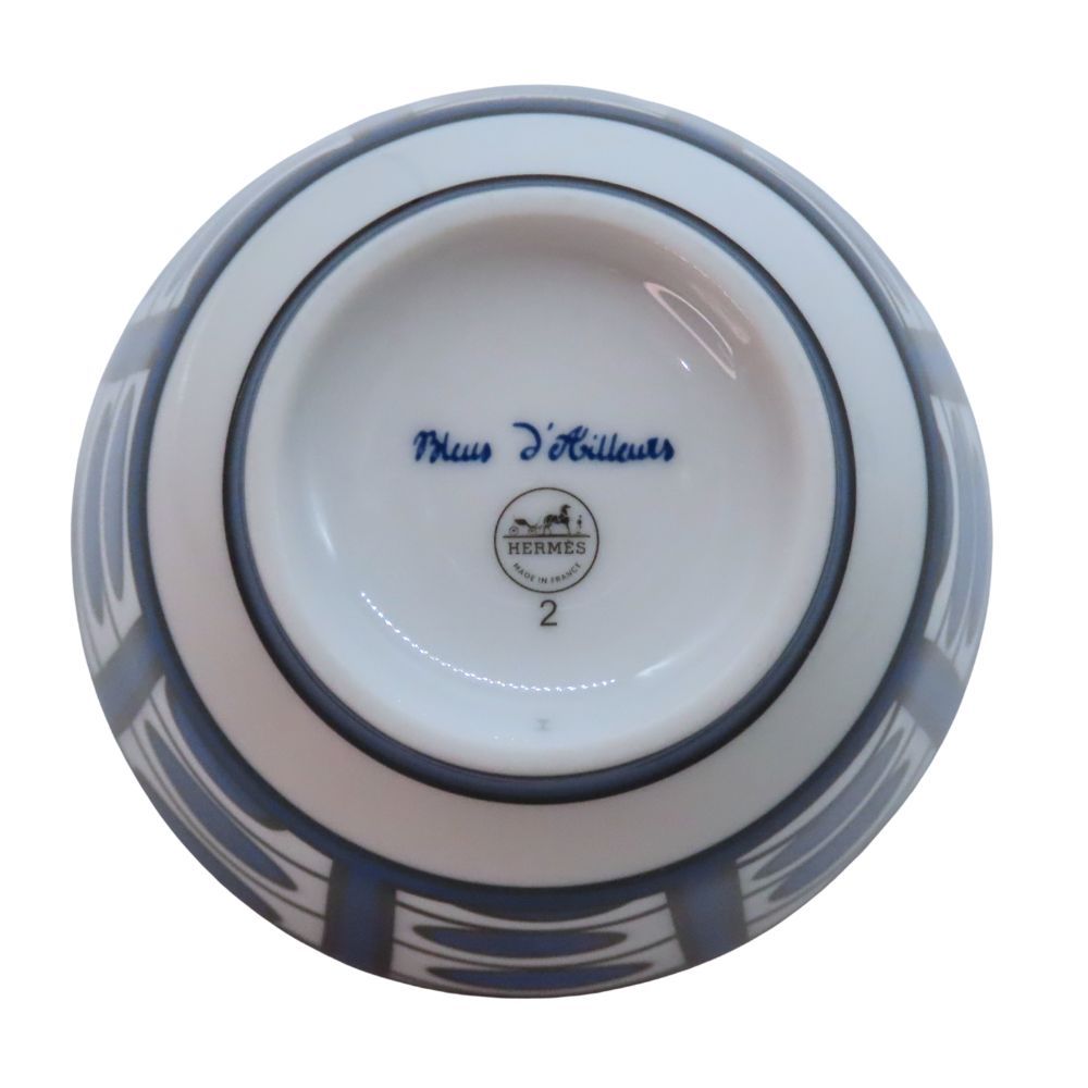 HERMES ホワイトボウル 2個セット