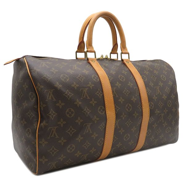 ルイヴィトン LOUIS VUITTON ボストンバッグ キーポル45 モノグラムキャンバス モノグラム ゴールド金具 茶 M41428  V.I.8912【中古】 - メルカリ