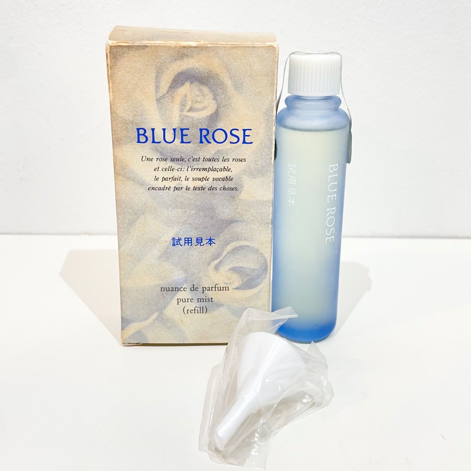 7967 ばら園 ブルーローズ ニュアンスドパルファム ピュアミスト 27ml レフィル BLUE ROSE nuance de patfum  pure mist refill - メルカリ