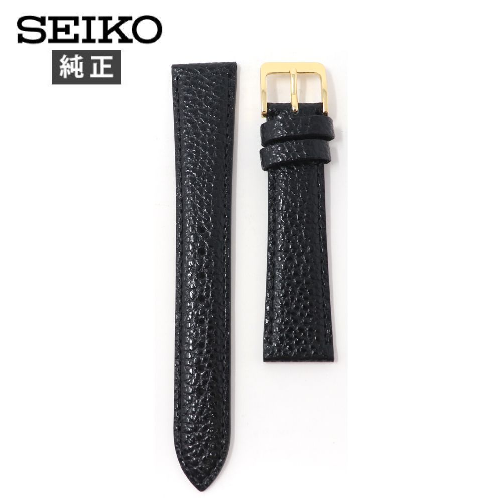 18mm セイコー 純正 ベルト 牛 革 シュリンク DAE4R メンズ 時計 交換