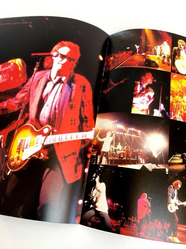 I002【ツアーパンフ】The Kinks Japan Tour 95 来日 コンサート