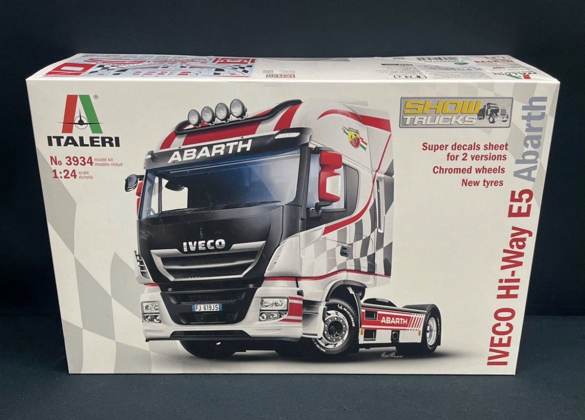 IT3934 1/24 カーモデルシリーズ イヴェコ HI-WY Abarth