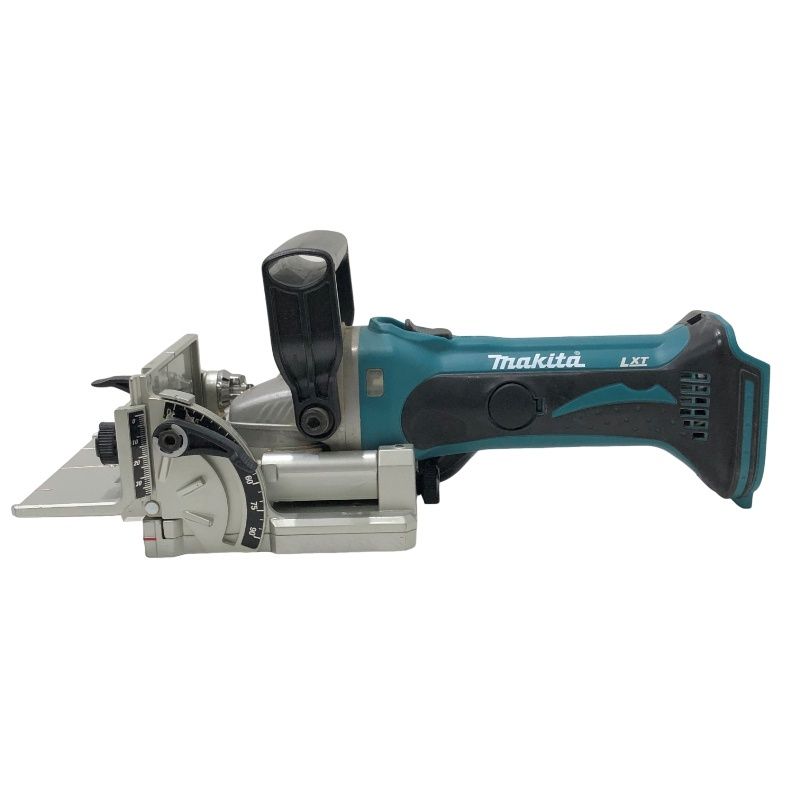 makita マキタ 18V 充電式ジョイントカッタ PJ180D マキタブルー 稼働品 バッテリ付属なし 本体 集塵袋 取説 22509K476