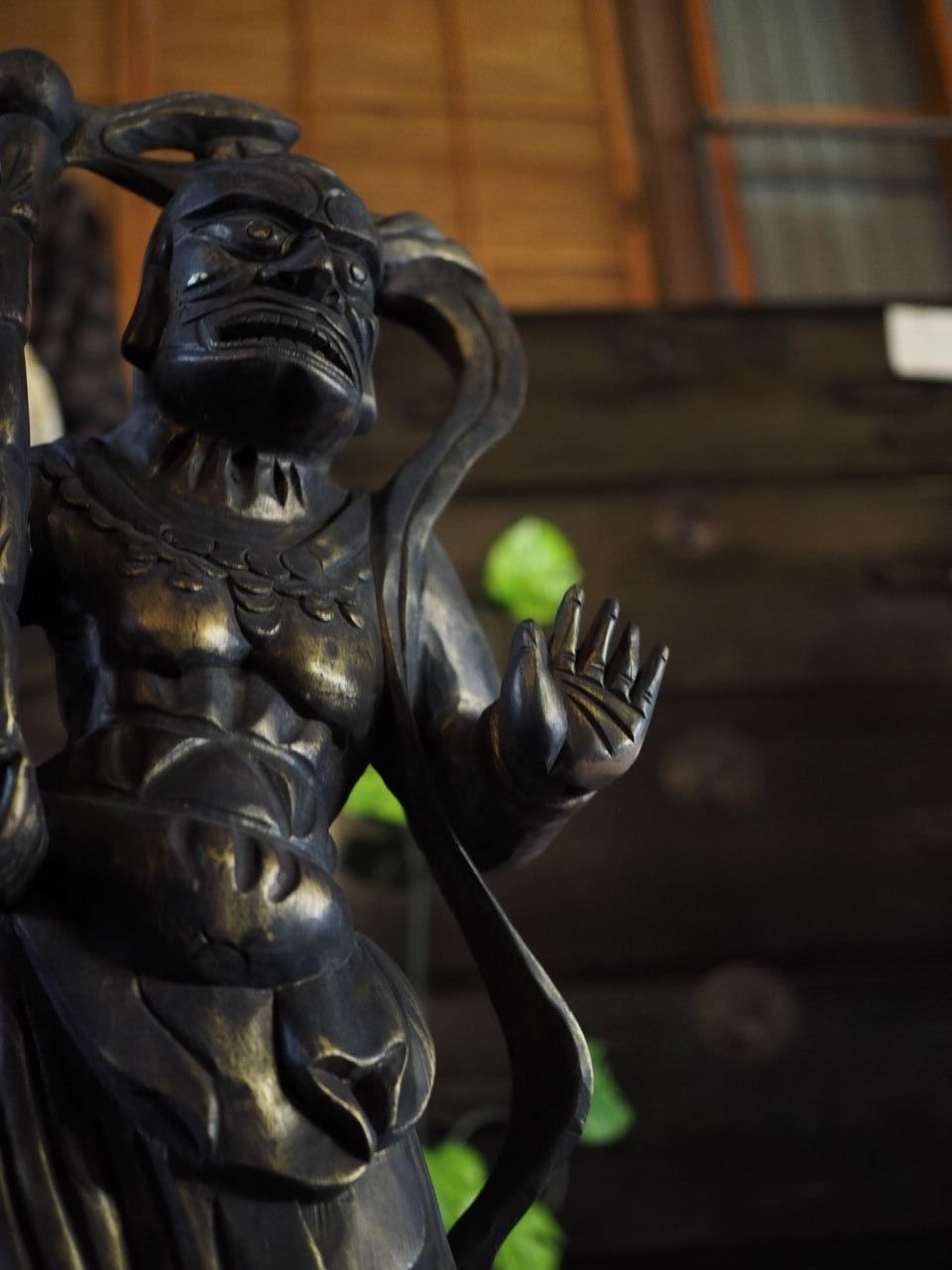 迫力の金剛力士像 仁王像