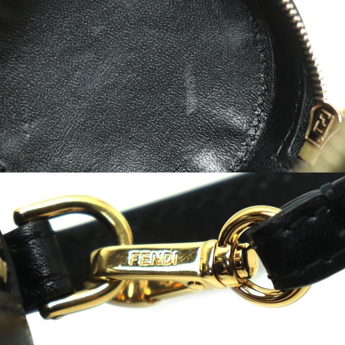 FENDI フェンディ ズッカ パッカブル エコバッグ ポーチ エコバック ブラウン ブラック 7AR730 レディース DECORATOM_COM_BR