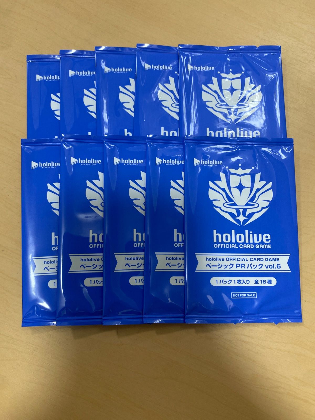 ホロライブ hololive ベーシック PR プロモ vol.6 10パック 10パック