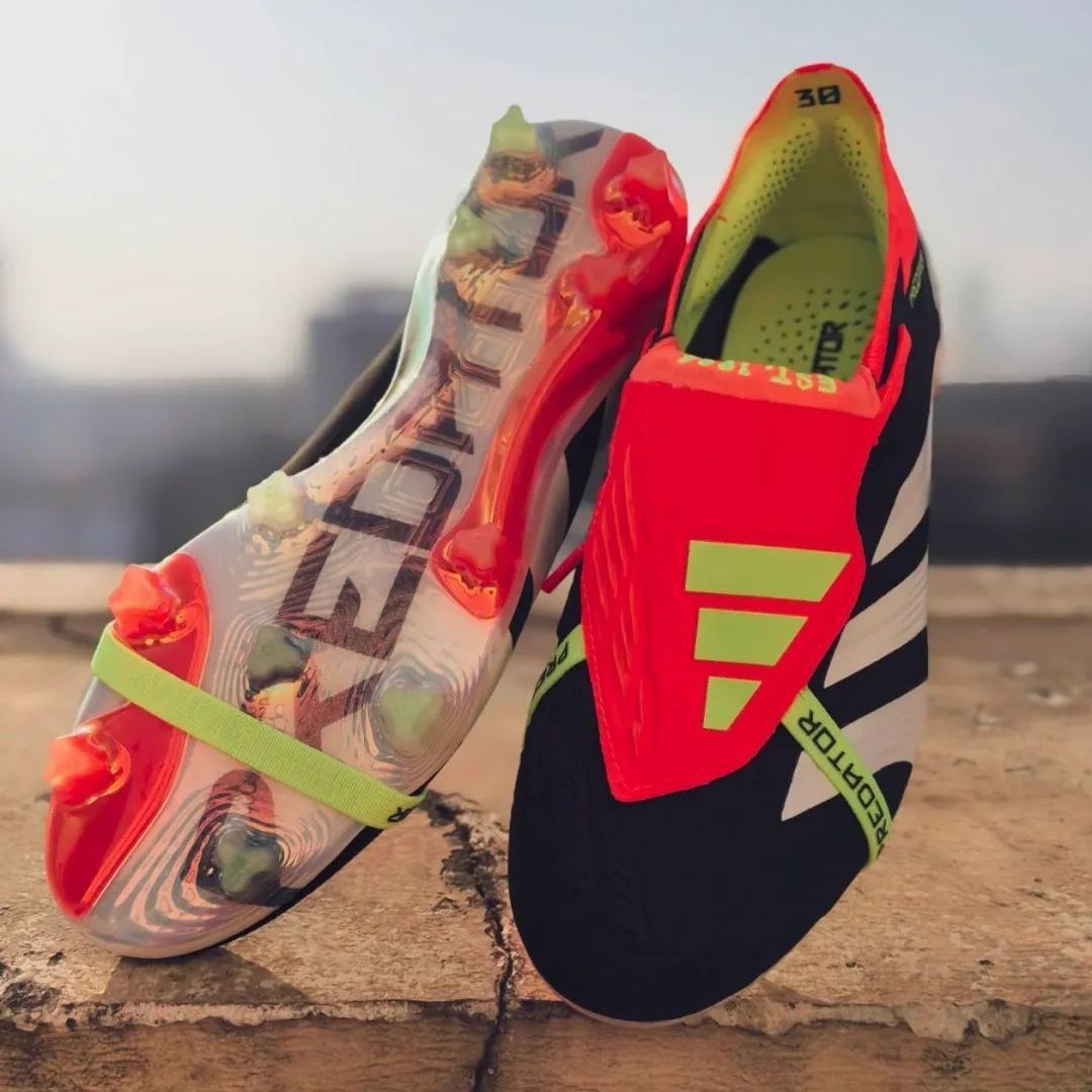 サッカースパイクadidas glitch からし 26.5cm新品未使用