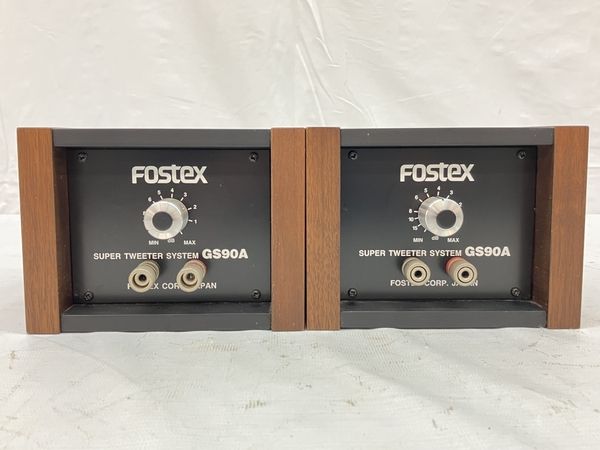 FOSTEX GS90A スーパーツイーターシステム ペア スピーカー 音響機材