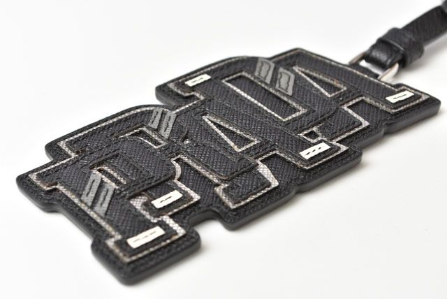 プラダ キーリング/キーホルダー/バッグチャーム NERO/ブラック