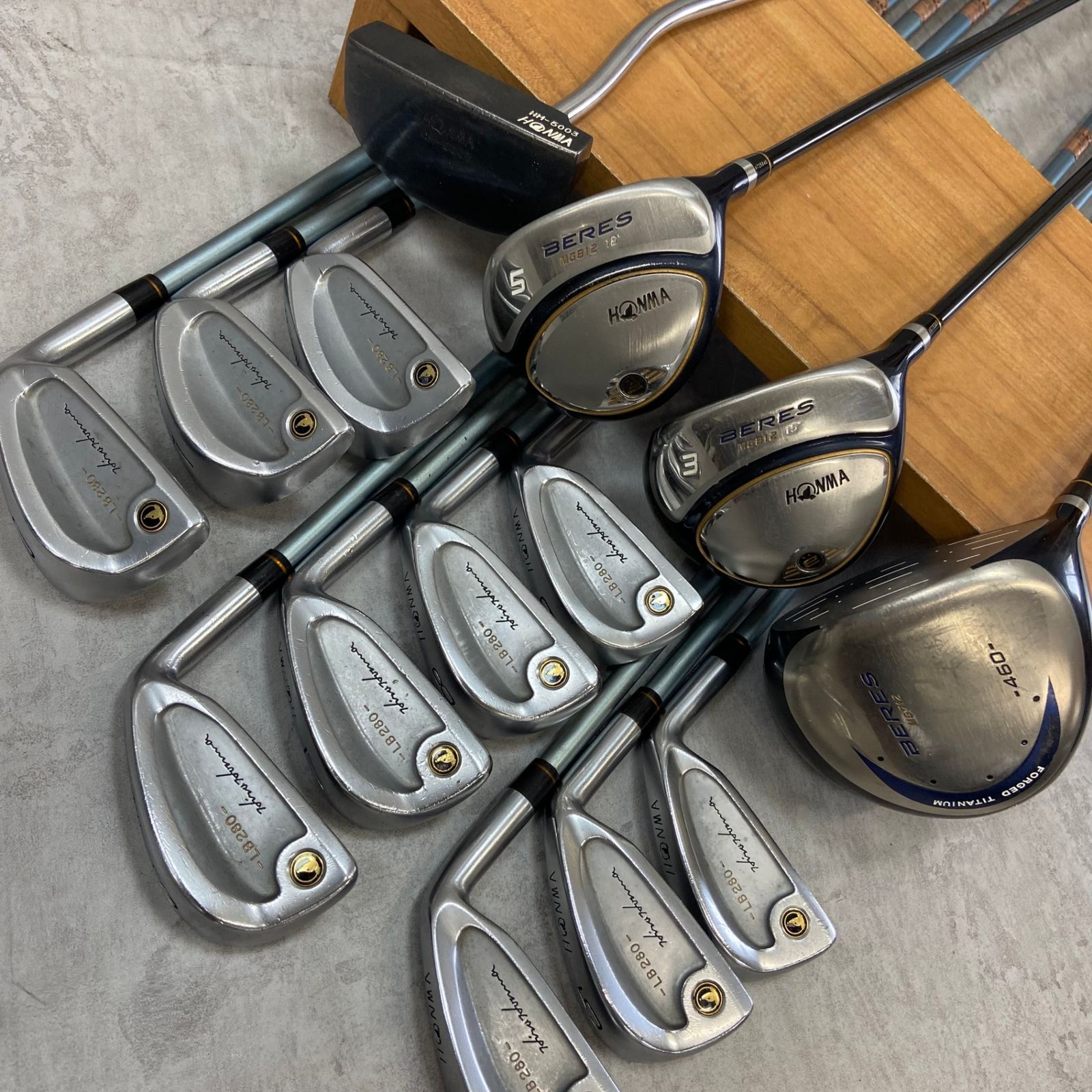 HONMA ホンマ メンズゴルフ14本セット カーボン R 右利き用