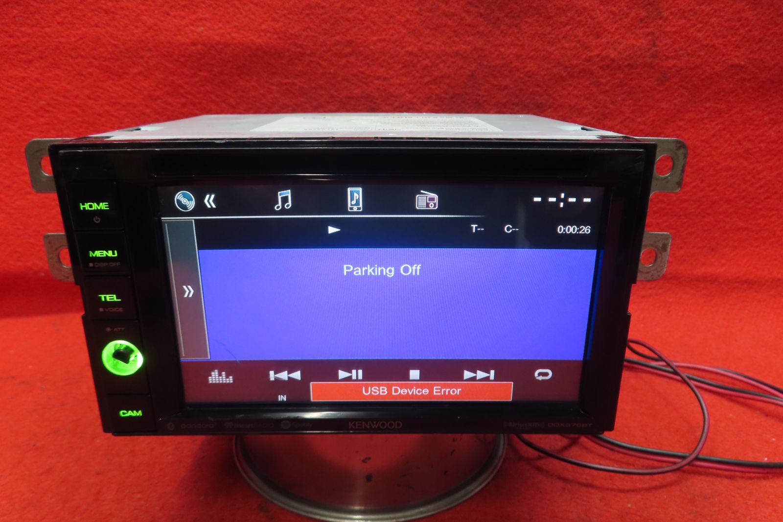 KENWOOD DDX4190BT DVD ブルートゥース オーディオ 中古 ケンウッド 